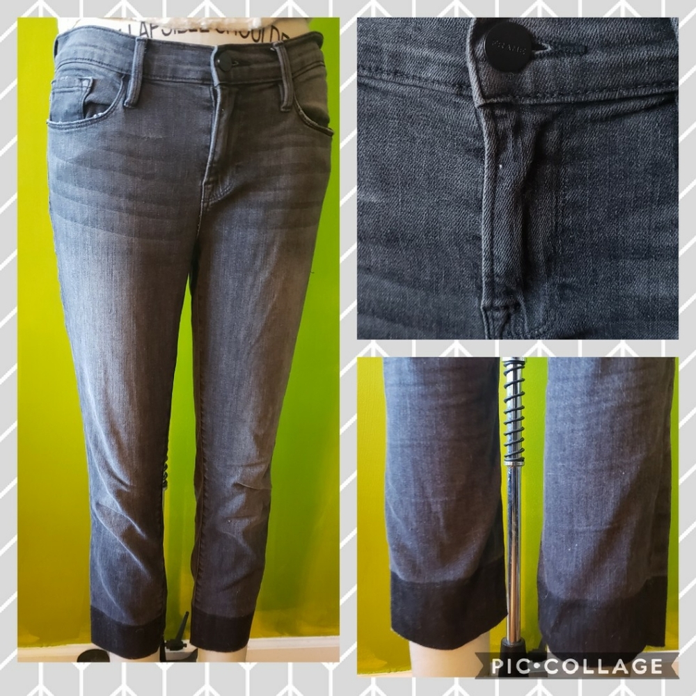 Frame Denim Gotham Wash Crop Le Skinny de Jeanne